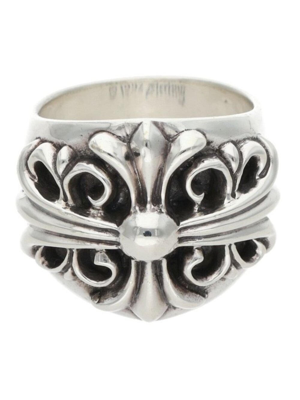 Chrome Hearts Keeper Silver Ring